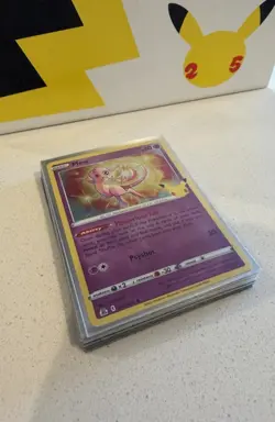 12 Mew 011/025 Celebrations Pokemon 25th Anniversary NM English Holo Rare 2021 - Image 2