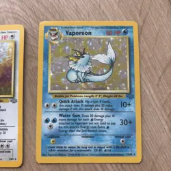 Pokemon 1999 Jungle 2nd Expansion Incomplete set 35 Clefable Vaporeon holo WOTC - Image 4
