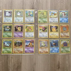 Pokemon 2000 Base Set 2 4th Expansion Incomplete Set of 25 Wigglytuff holo WOTC - Image 1