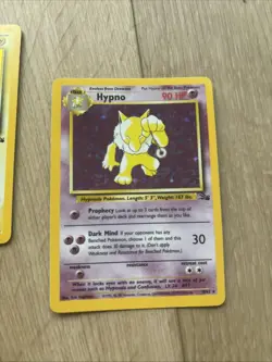 Pokemon 1999 Fossil 3rd Expansion Incomplete Set of 33 Hypno Raichu holo WOTC - Image 3