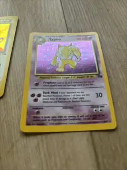Pokemon 1999 Fossil 3rd Expansion Incomplete Set of 33 Hypno Raichu holo WOTC - Image 4