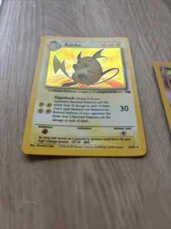 Pokemon 1999 Fossil 3rd Expansion Incomplete Set of 33 Hypno Raichu holo WOTC - Image 5