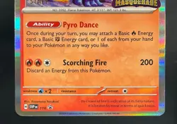Infernape Pokemon Twilight Masquerade Staff Promo #116 - Image 4