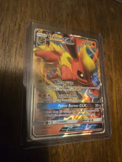 Pokemon Flareon GX SM171 Holo Black Star Promo - Image 1