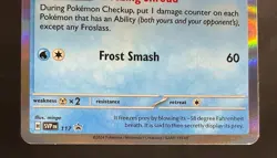 Froslass Pokemon Twilight Masquerade Staff Promo #117 - Image 4