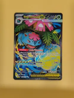 Pokemon Mega Venusaur EX Full Art Ultra Rare Holo 155/132 - Image 1