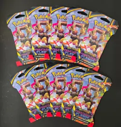 Pokemon TCG Phantasmal Flames Sleeved Booster Pack LOT X 10 - Image 1