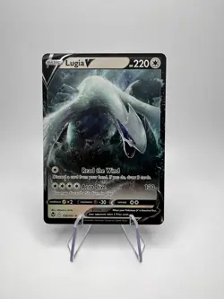 Pokemon TCG Lugia V Silver Tempest 138/195 Holo Ultra Rare Near Mint - Image 1