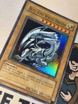 Yugioh - Blue-Eyes White Dragon (SDK-001) - Starter Deck: Kaiba 1st Edition NM - Image 2