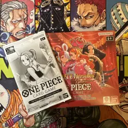 One Piece EB-03 Heroines Edition Sealed Booster Box English + Dash pack - Image 1