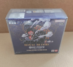 One Piece OP10 Booster Box + Protective Case - English - SEALED (corner dent) - Image 1
