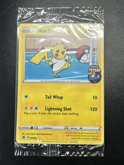 Pikachu on the Ball Sealed Promo Pokemon Card Futsal 001/005 - Image 1