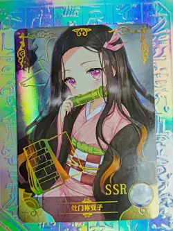 Card Goddess Story 08SSR-18 KMY Demon Slayer Nezuko Shinobu Mitsuri Kanao Daki - Image 1
