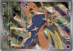 Zacian 100/094 Illustration Rare Phantasmal Flames Pokemon Trading Card TCG - Image 5