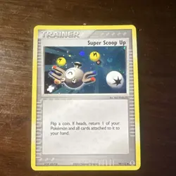 2004 Pokemon Super Scoop Up 99/112 FireRed & LeafGreen Card - Image 1