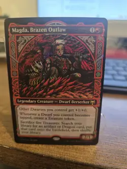 Magda, Brazen Outlaw Kaldheim Showcase MTG Card Regular card - Image 1