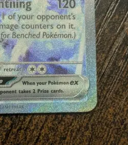 Zapdos ex 202/165 Sv: Scarlet & Violet 151 Holo Crimp Error Card HP Damaged - Image 5