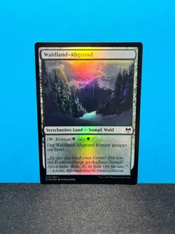 FOIL Waldland-Abgrund / Woodland Chasm - MTG Magic - Image 1