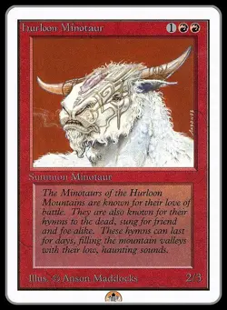 Hurloon Minotaur - Unlimited - NM **GamerzSphere** - Image 1