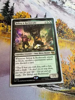 1x Bebop & Rocksteady NM Eng MTG - MTG TMNT - Image 1