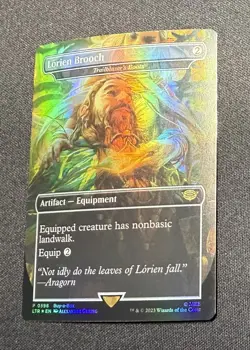 Lorien Brooch - Trailblazer's Boots *Foil* Buy-A-Box Promos MTG - Excellent - Image 1