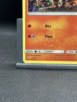 Pokemon TCG Litten McDonald's 2016 Holo Promo Card 3/12 Near Mint NM - Image 2