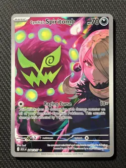 Pokemon Cynthia's Spiritomb Ascended Heroes 244/217 IR Illustration Rare - Image 1