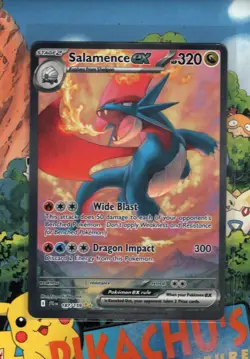 Pokemon TCG Salamence ex 187/159 Sv09: Journey Together Holo NM/M - Image 1