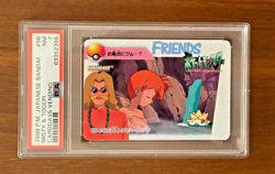 1998 Pokemon Japanese Bandai Carddass Vending - MISTY AND TOGEPI - PSA 7 pikachu - Image 1