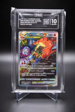 Charizard VSTAR 212/172 SAR Japanese Pokemon VSTAR Universe TAG 10 Gem Mint - Image 1
