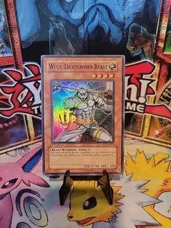 Yu-Gi-Oh! Wulf, Lightsworn Beast LODT-EN023 1st Edition Excellent/VLP - Image 1