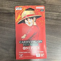Bandai One Piece Card Game Carrying on His Will OP-13 English Booster Pack - Image 1