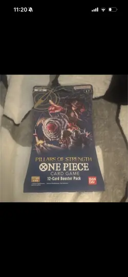 One Piece TCG Pillars Of Strength OP-03 English Sleeved Booster Pack - Image 1