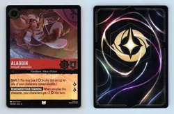 Aladdin #119/204 Lorcana Azurite Sea 2024 Disney Uncommon Foil TCG - Image 1