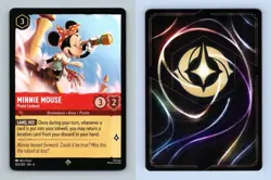 Minnie Mouse #120/204 Lorcana Azurite Sea 2024 Disney Super Rare TCG - Image 1