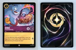 Genie #38/204 Lorcana Azurite Sea 2024 Disney Common TCG - Image 1