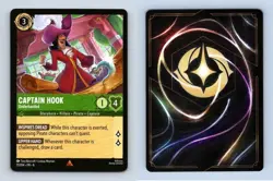 Captain Hook #71/204 Lorcana Azurite Sea 2024 Disney Rare TCG - Image 1