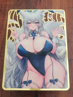 Shinano - Azur Lane - Goddess Story Gold Metal Card - Image 1