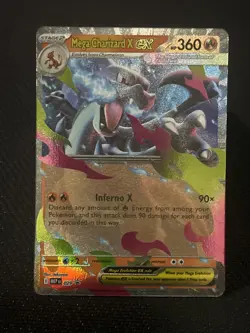 Mega Charizard x Ex 029 Black Star Promo Pokemon Card NM - Image 1