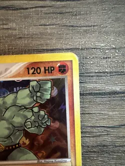 Pokemon TCG Machamp Reverse Holo Rare Card 9/101 Hidden Legends- Corner Damage - Image 2