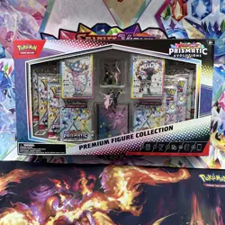 POKEMON SCARLET & VIOLET: PRISMATIC EVOLUTIONS PREMIUM FIGURE COLLECTION BOX - Image 1