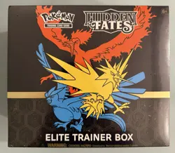 Pokemon Hidden Fates Elite Trainer Box FACTORY SEALED - Image 1