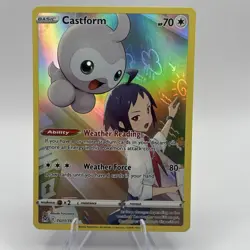 Castform TG11/TG30 NM SwSh Lost Origin Trainer Gallery Pokemon TCG - Image 1