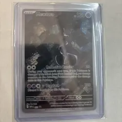 Pokemon 2023 TCG SV 151 Mewtwo Illustration Rare Promo #52 NM/M Condition - Image 3