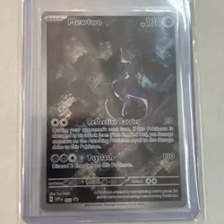 Pokemon 2023 TCG SV 151 Mewtwo Illustration Rare Promo #52 NM/M Condition - Image 5