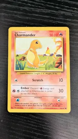 1999 Pokemon Base Set Starter Evolution Lot – Charmander Charmeleon Bulbasaur... - Image 5