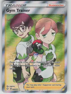 Pokemon TCG Gym Trainer (Full Art) Ultra Rare Shining Fates 068/072 - Image 1