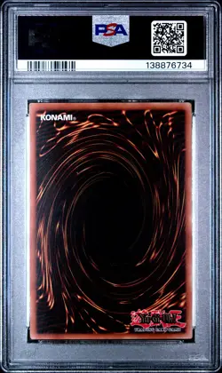 2002 YU-GI-OH! STARTER DECK: KAIBA 1ST ED #001 BLUE-EYES WHITE DRAGON PSA 9 - Image 2