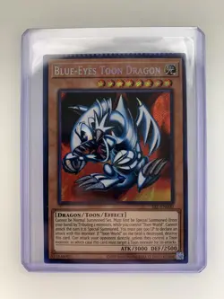 Misprint Blue-Eyes Toon Dragon 25th Anniversary (CRIMPED!) SRL-EN000 - YuGiOh - Image 3