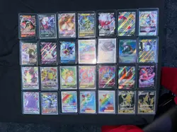 Pokemon Card Lot 100 OFFICIAL TCG Cards Ultra Rare Included EX GX V MEGA+ HOLOS - Image 3